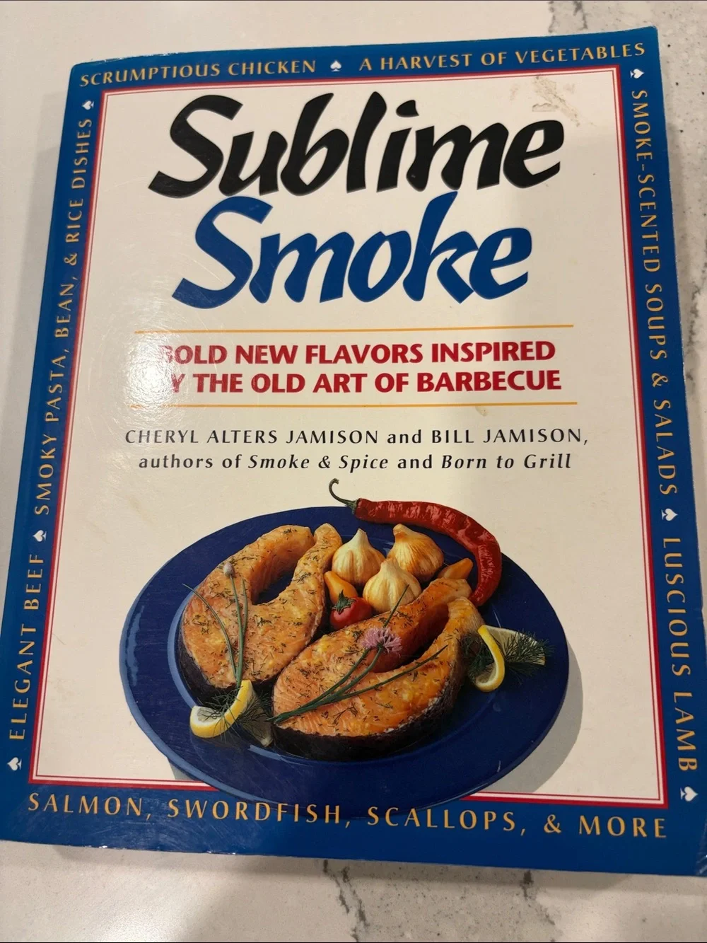 Cookbook - White & Blue Cover